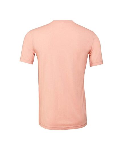 T-shirt Adulte Beige Chiné Bella + Canvas