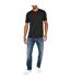 Lot De 3  T-shirts Homme Noir Donnay-3