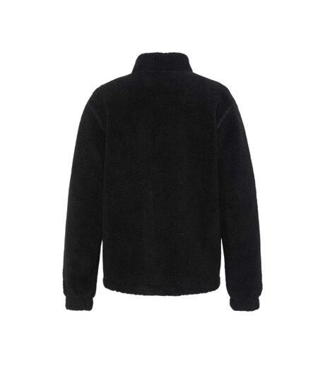Veste sherpa noir homme schott sherpa plartic