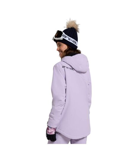 Blouson de ski tignes femme lilas Animal