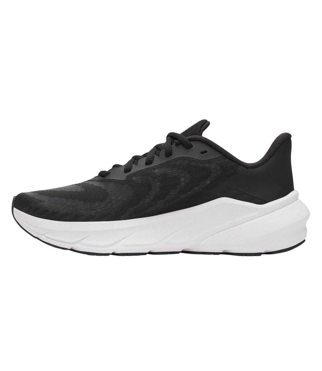Womens/ladies Turbulence 3 Shoes Black White Under Armour-2