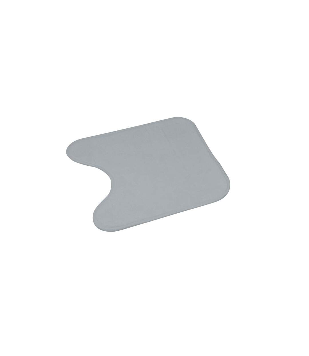 Tapis Contour WC Vitamine II 45x45cm Gris Clair