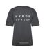 Womens/ladies Hyrox Performance Gym Top Dark Grey Puma-2