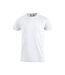 T-shirt premium homme blanc Clique-1