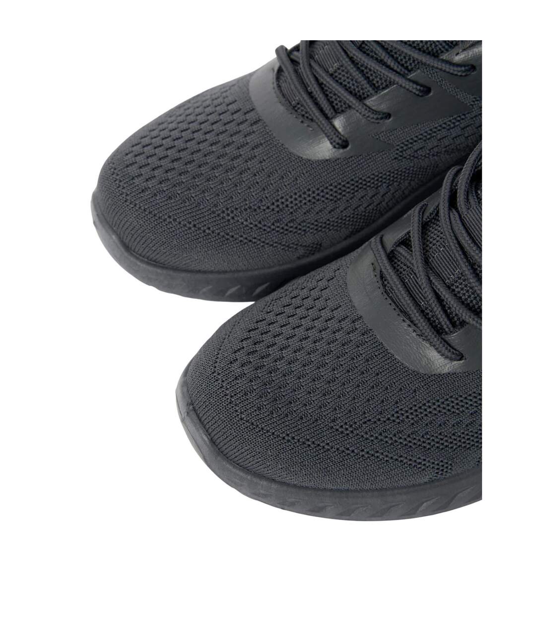Mens Earsdon Flyknit Trainers Grey Crosshatch-3