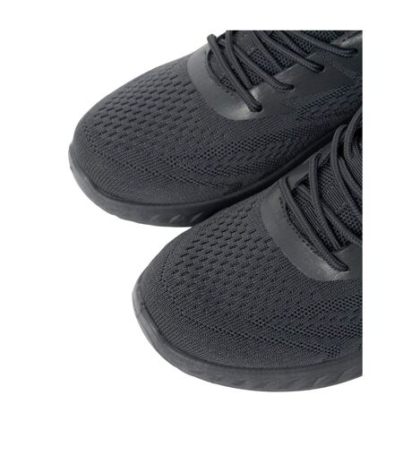 Mens Earsdon Flyknit Trainers Grey Crosshatch
