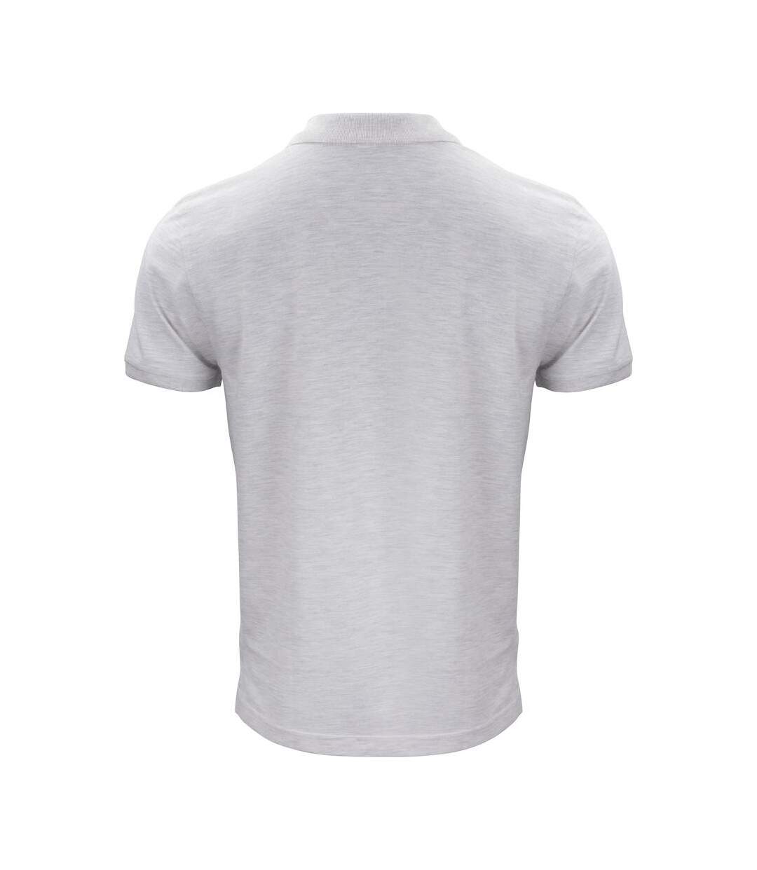 Polo classic oc homme blanc cassé chiné Clique-2