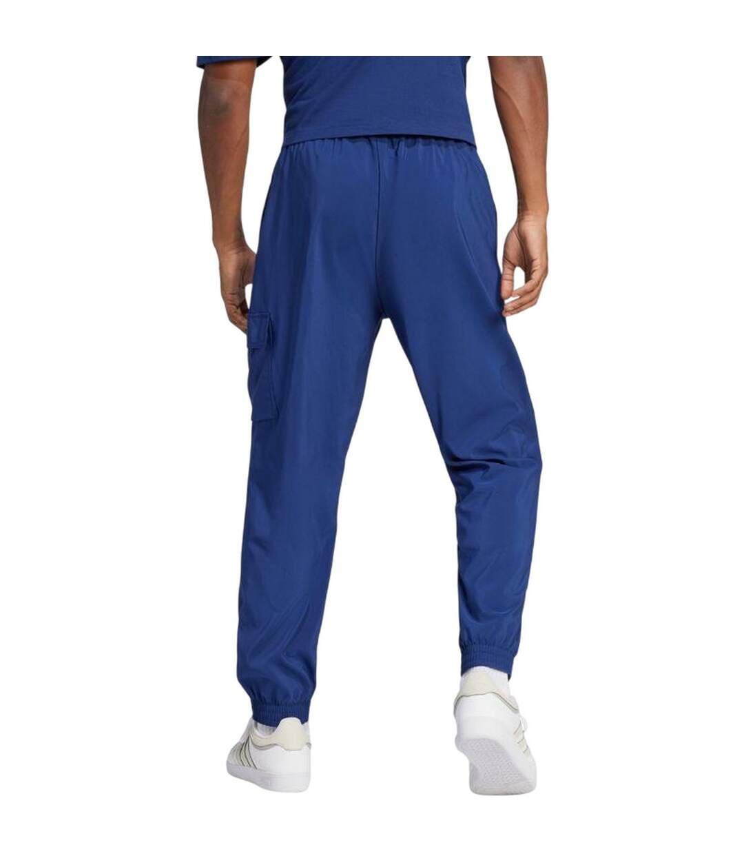 Pantalon À Poches Style Petit Logo Essentials Homme Bleu Adidas-3