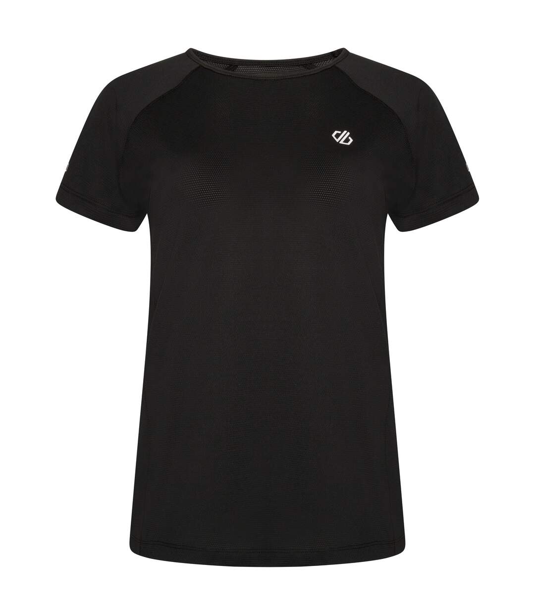 Womens/ladies Corral T-shirt Black Black Dare 2B-2