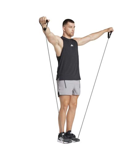 Mens D4t Pro Series Adistrong Workout Shorts Gris Adidas
