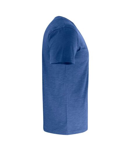 T-shirt Homme Bleu Chiné Clique
