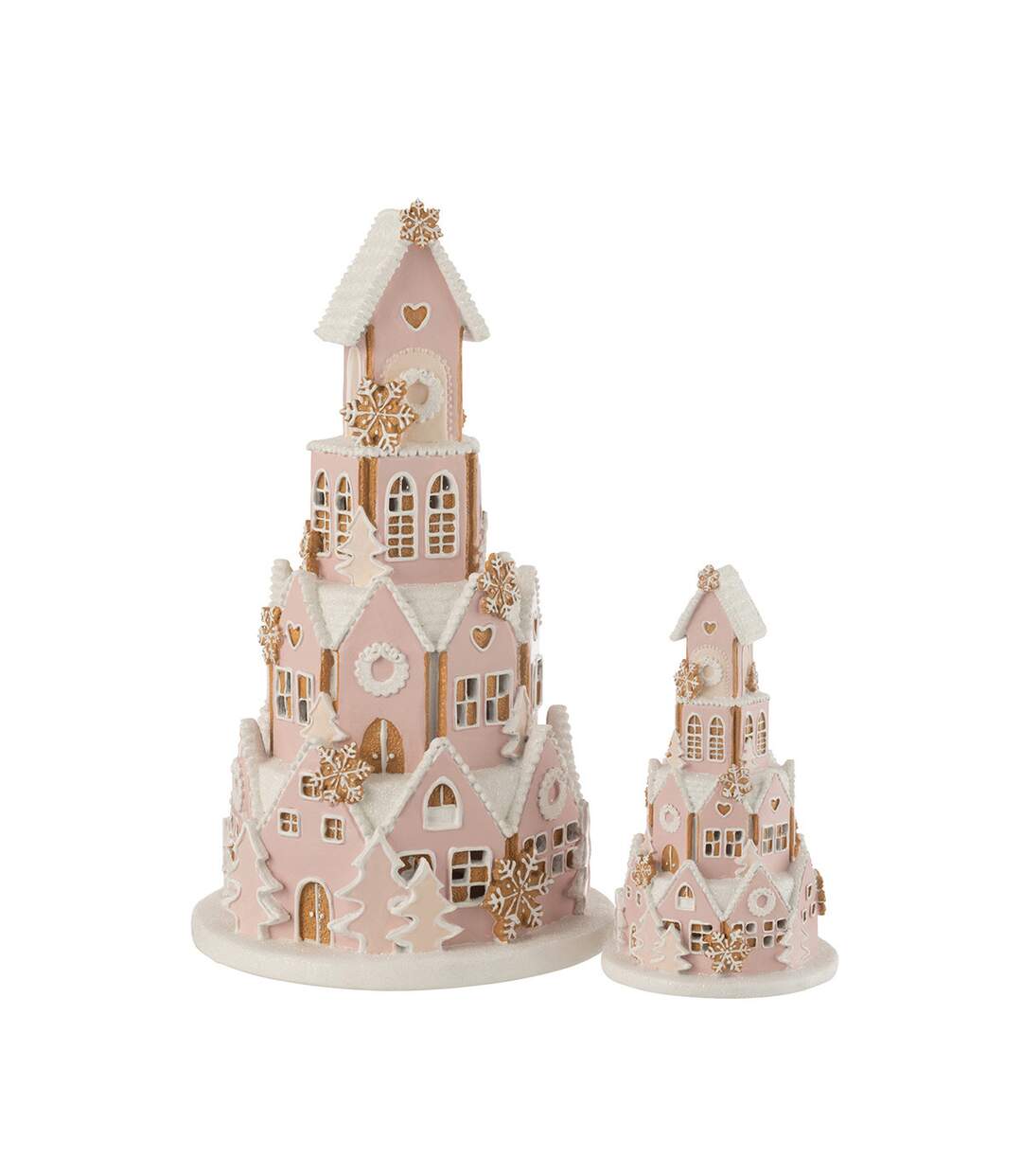 Maison Pain d'Épice Déco Rosie 42cm Rose-2