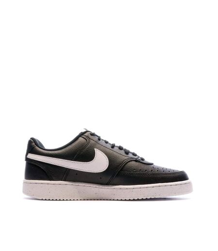 Baskets noir/blanc homme nike court vision low