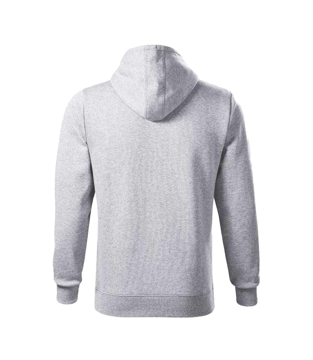 Sweat À Capuche Cape Homme Gris Clair Malfini-2