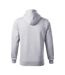 Sweat À Capuche Cape Homme Gris Clair Malfini-2