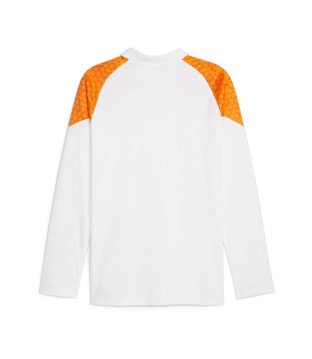 Manchester City Sweat 1/4 Blanc/Orange Homme Puma 2023/2024 - L-2