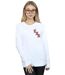 Disney Sweatshirt imprimé sur la poitrine High School Musical The Musical EHS Logo Womens/Ladies (Blanc) - UTBI21683-2