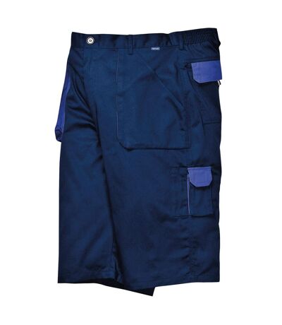 Portwest Mens Contrast Workwear Shorts (Charcoal) (UTRW971)