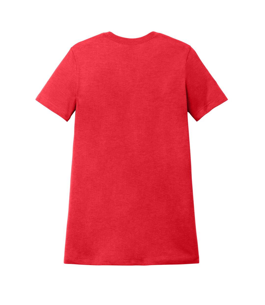 T-shirt femme rouge Gildan-2