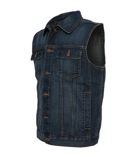 Veste Sans Manches Homme Bleu Denim Urban Classics