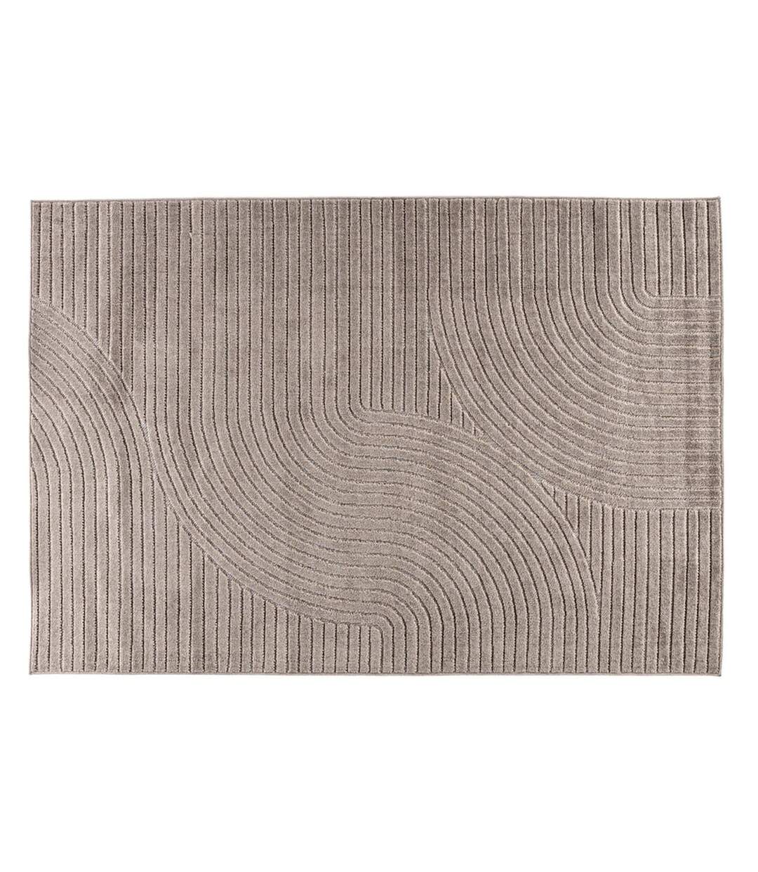 Tapis Déco Vince Solar 160x230cm Marron-1