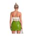 Mini Jupe Femme Vert Missy Empire-2