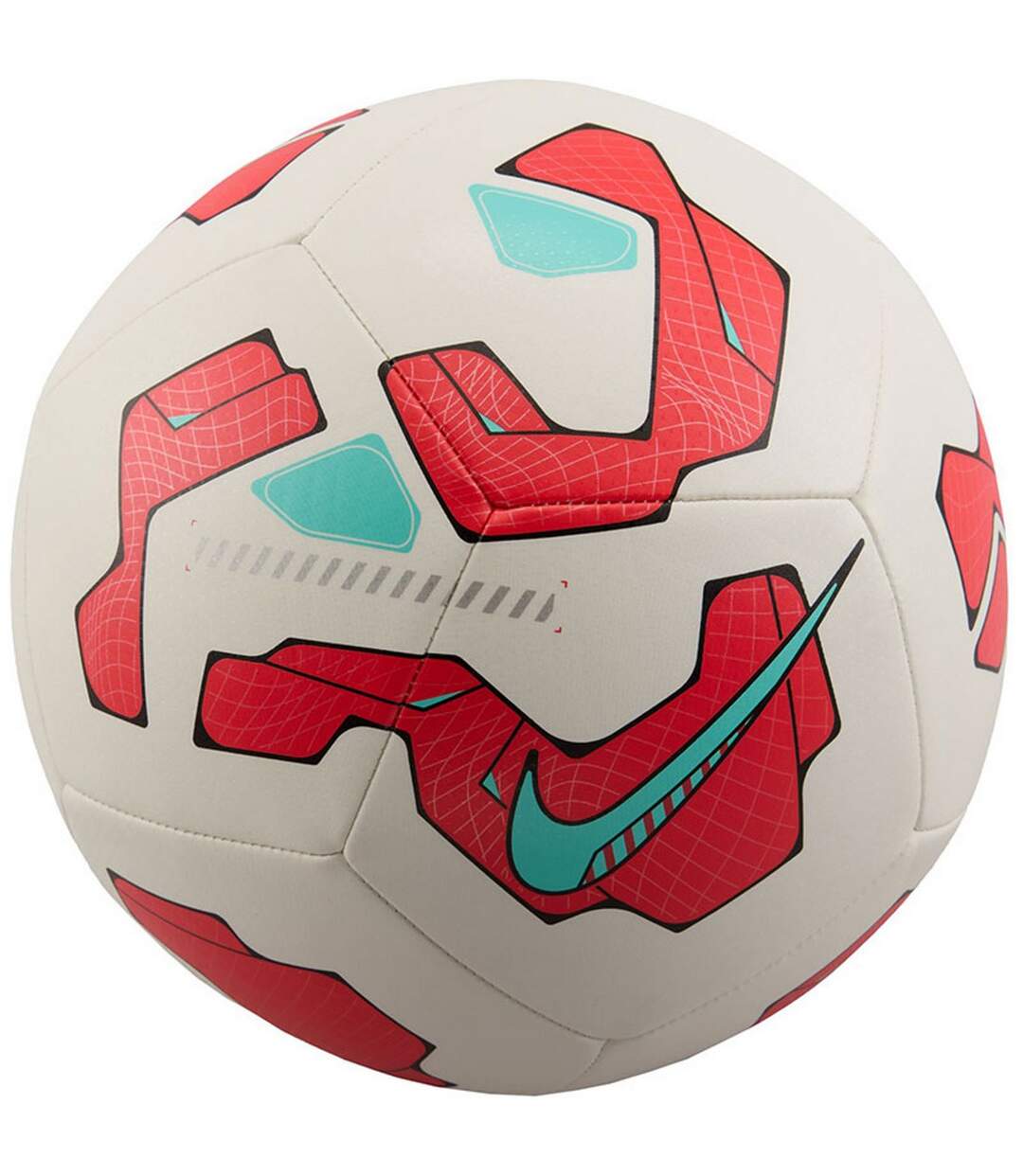 Ballon De Foot Pitch Team Taille 5 Blanc Rouge Nike-2
