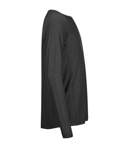 T-shirt Court Homme Noir Chiné Tee Jays