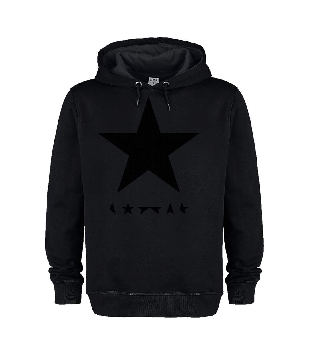 Sweat à capuche black star adulte noir Amplified-1