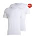 Lot De 2  T-shirts Homme Blanc Boss-2