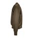 Blouson D'aviateur Homme Olive Foncée Build Your Brand-3
