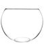 Vase en Verre Boule 30cm Transparent-1