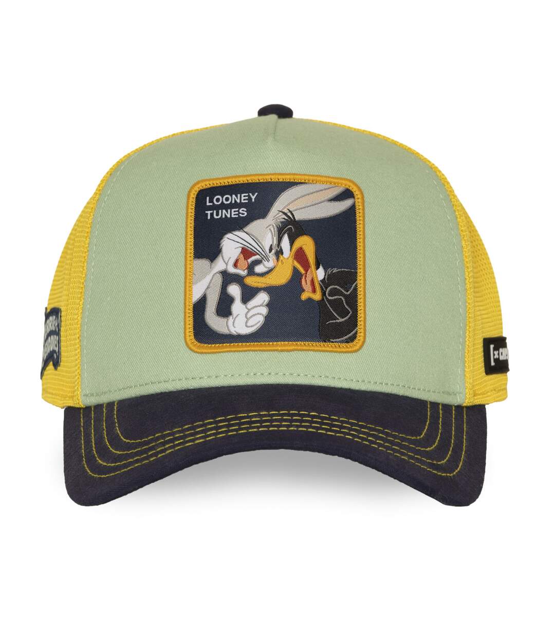 Casquette trucker premium filet et patch Looney Tunes Bugs and Daffy Capslab-2