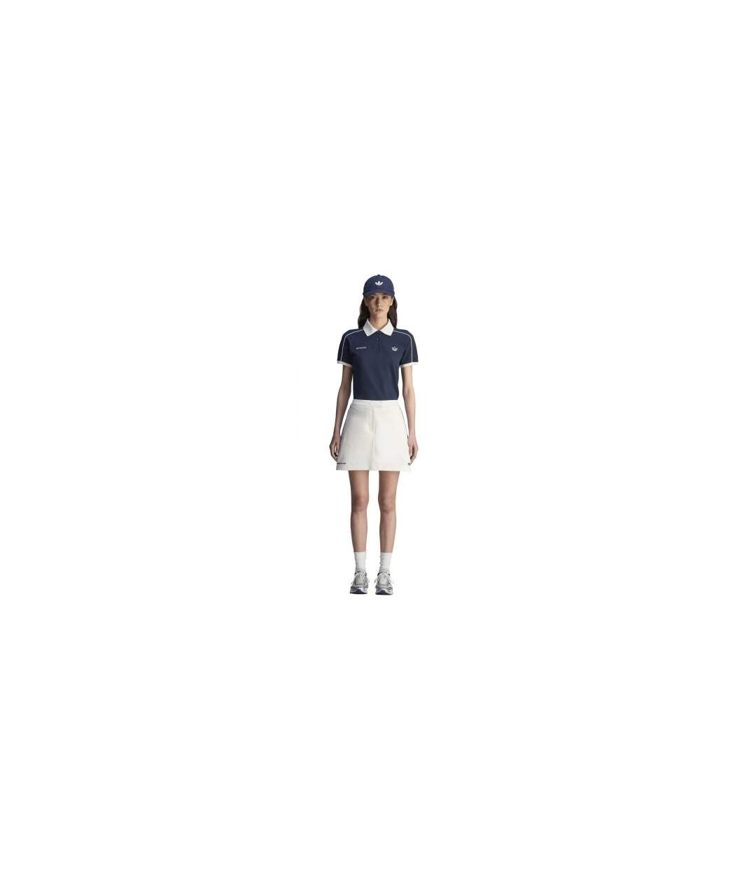 Womens/ladies Originals X Sporty & Rich 3 Stripes Skort White Adidas-1