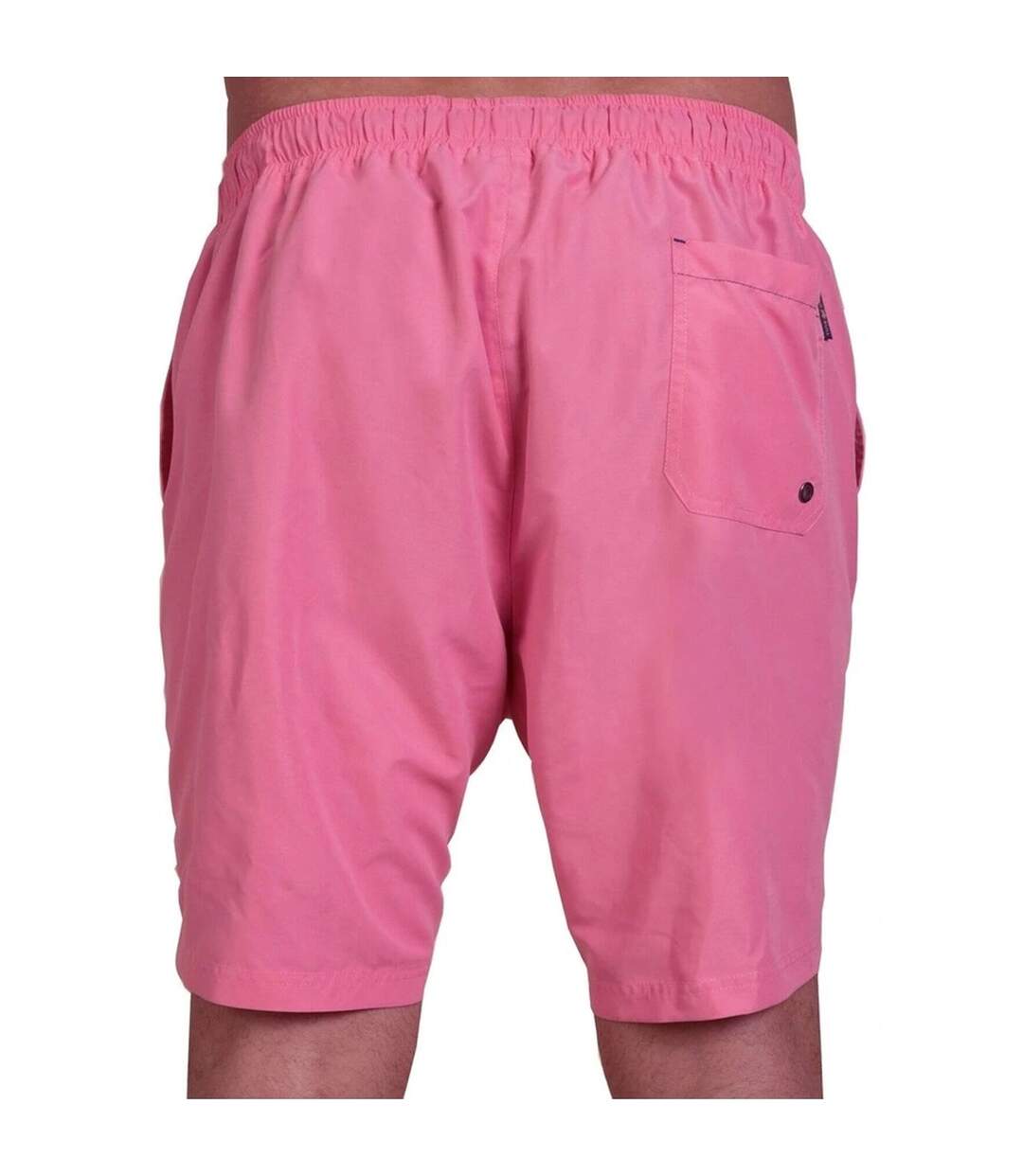 Short de bain homme rose vif Raging Bull-2