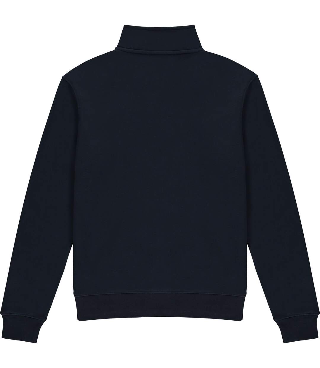 Mens Quarter Zip Sweatshirt Navy Blue Kustom Kit-2