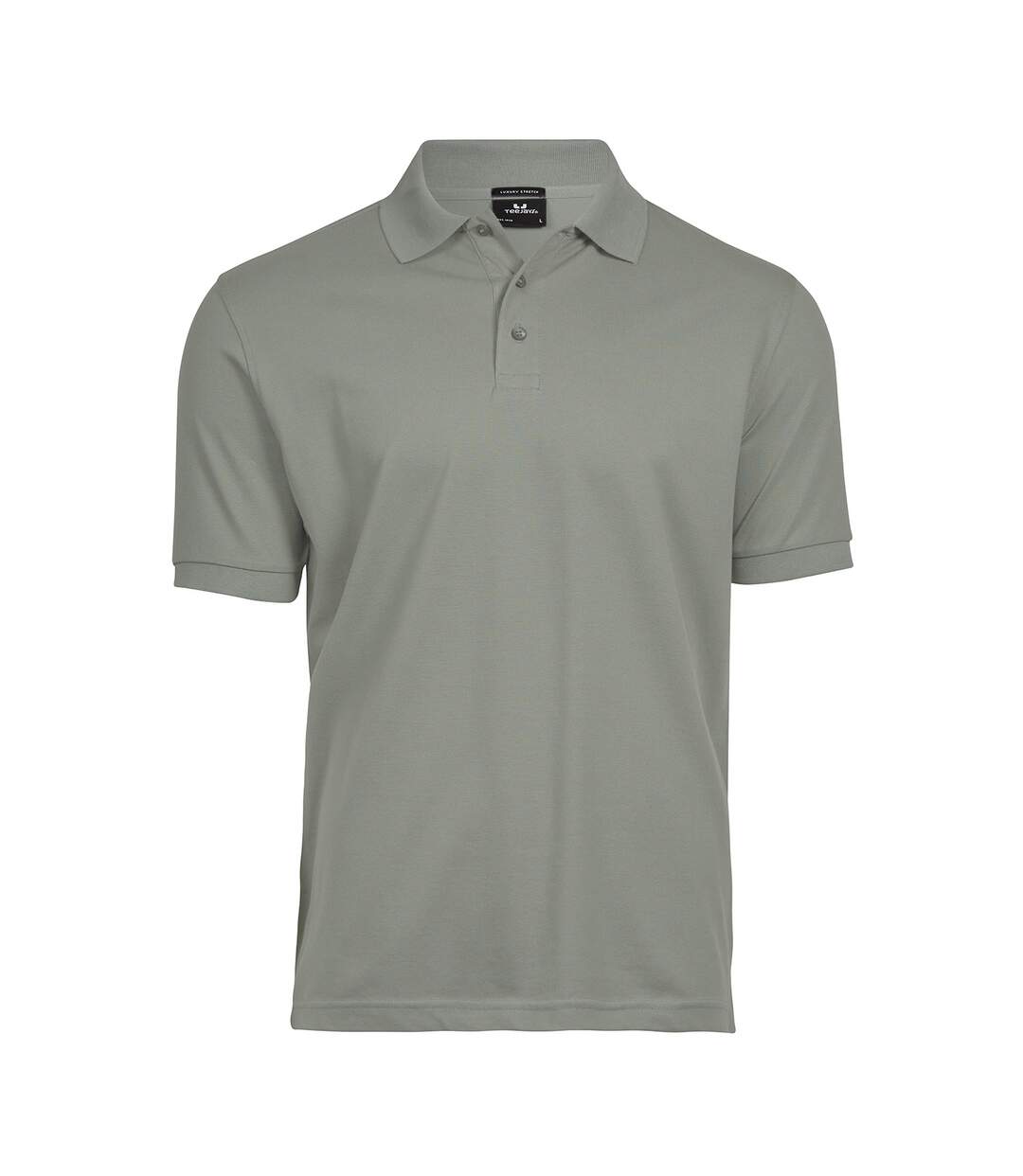 Polo Luxury Homme Vert De Gris Tee Jays-1