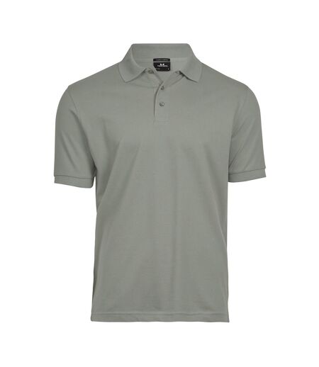 Polo Luxury Homme Vert De Gris Tee Jays