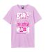 Unisex Adult Girl All The Bad Guys Bowling For Soup T-shirt Pink Amplified-1
