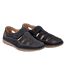 Mocassins pour Homme Doublure CUIR PREMIUM SCRATCH U6714 NOIR-1