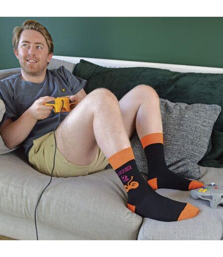 3 Pack Mens Retro Gaming Funky Novelty Video Game Socks