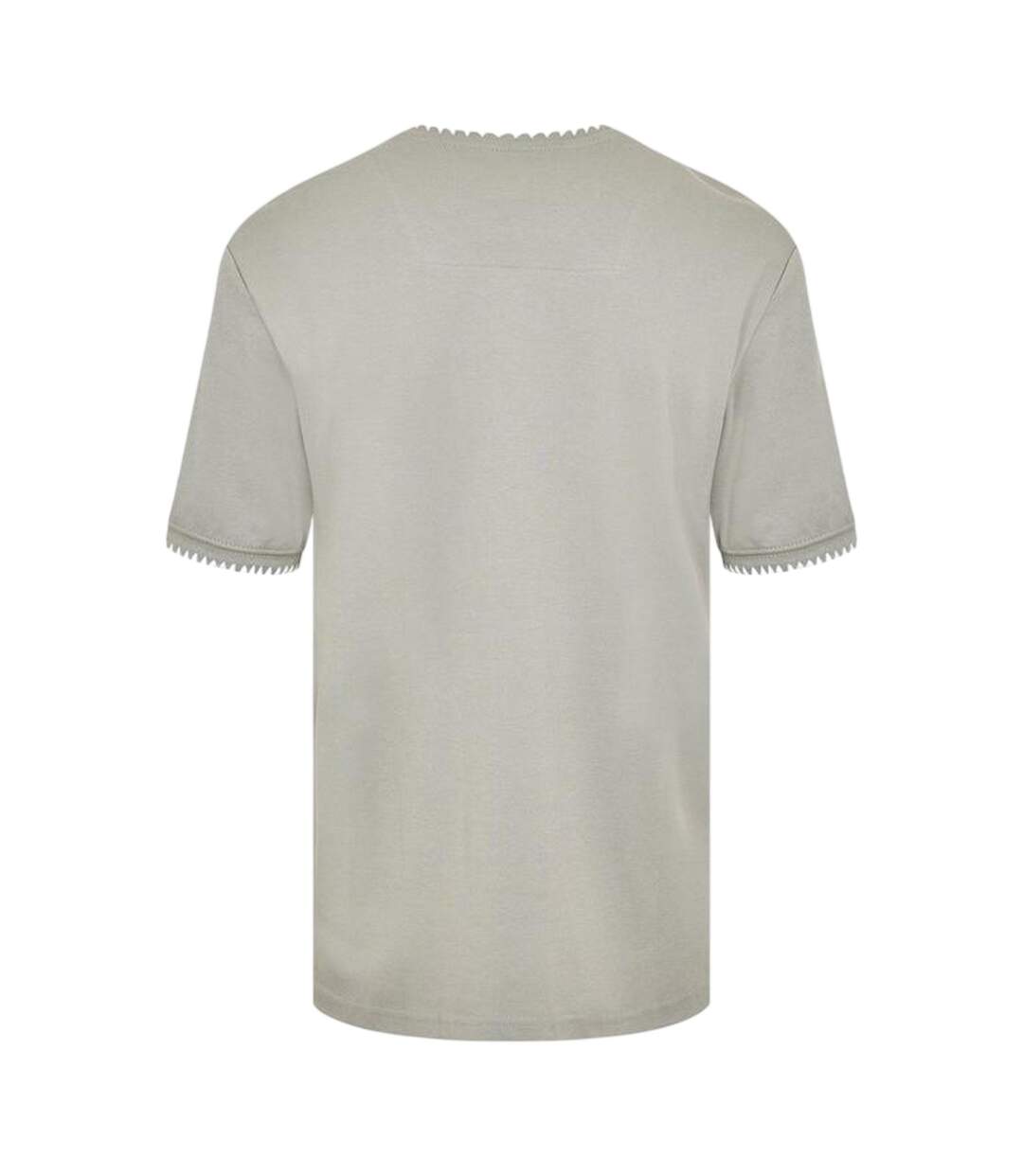 T-shirt Perth Homme Vert De Gris Clair Écru Threadbare-2