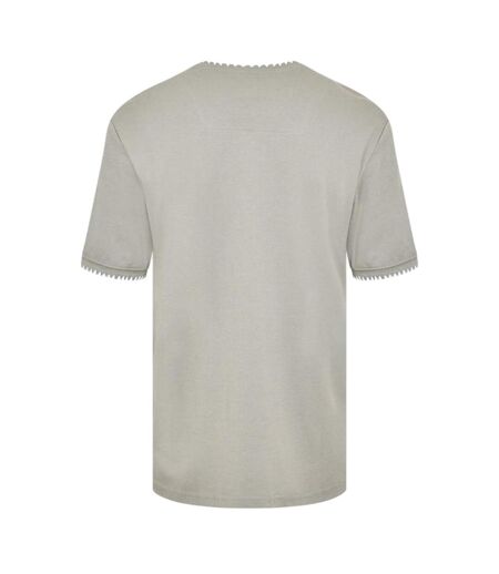 T-shirt Perth Homme Vert De Gris Clair Écru Threadbare