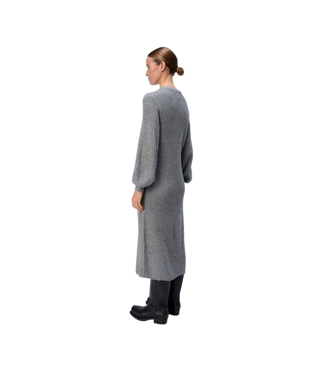 Robe Pull Ditte Femme Gris Moyen Object-3