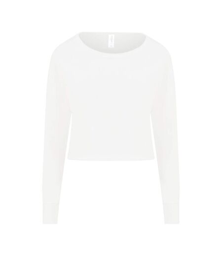 Sweat court just hoods femme blanc Awdis