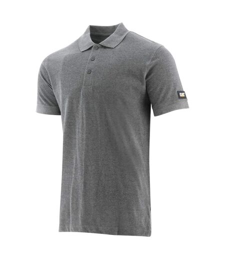 Caterpillar Mens Essentials Polo Shirt (Dark Grey Heather) - UTFS8463