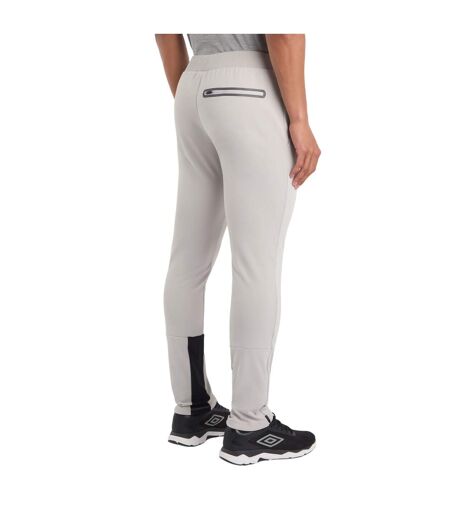 Mens Pro Training Polyester Jogging Bottoms Harbor Mist Black Umbro