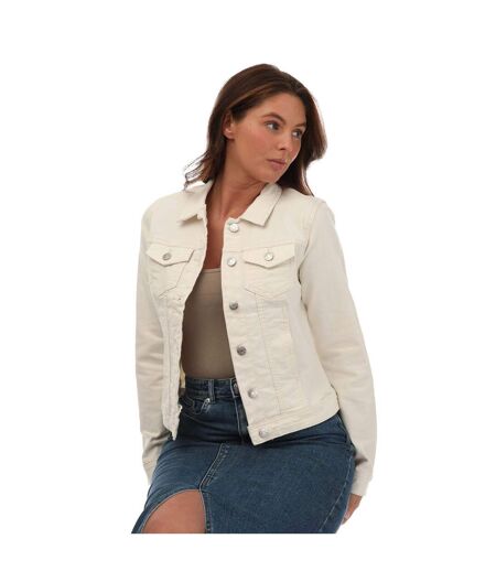 Veste En Jean Wonder Femme Écru Only