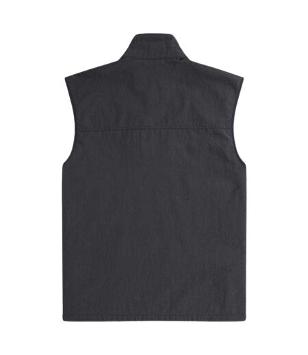 Mens Anchor Gilet Grey Fred Perry