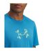 T-shirt Motif/style Vacances Homme Bleu Under Armour-3